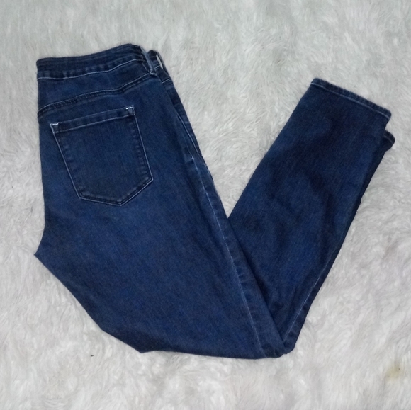 Athleta Sculptek Ultra Skinny Jean Pant in True Blue Size 4 - Picture 3 of 11